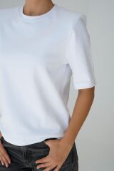 vatkalı Kısa Kol T-Shirt