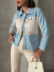 Puantiyeli Gömlek Ceket