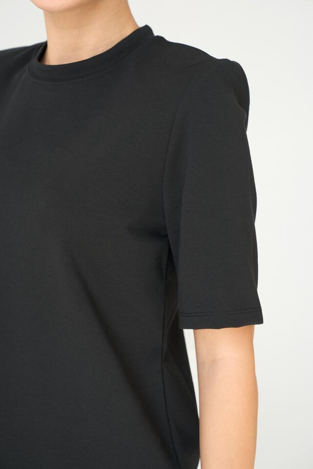 Vatkalı Kısa Kol T-shirt