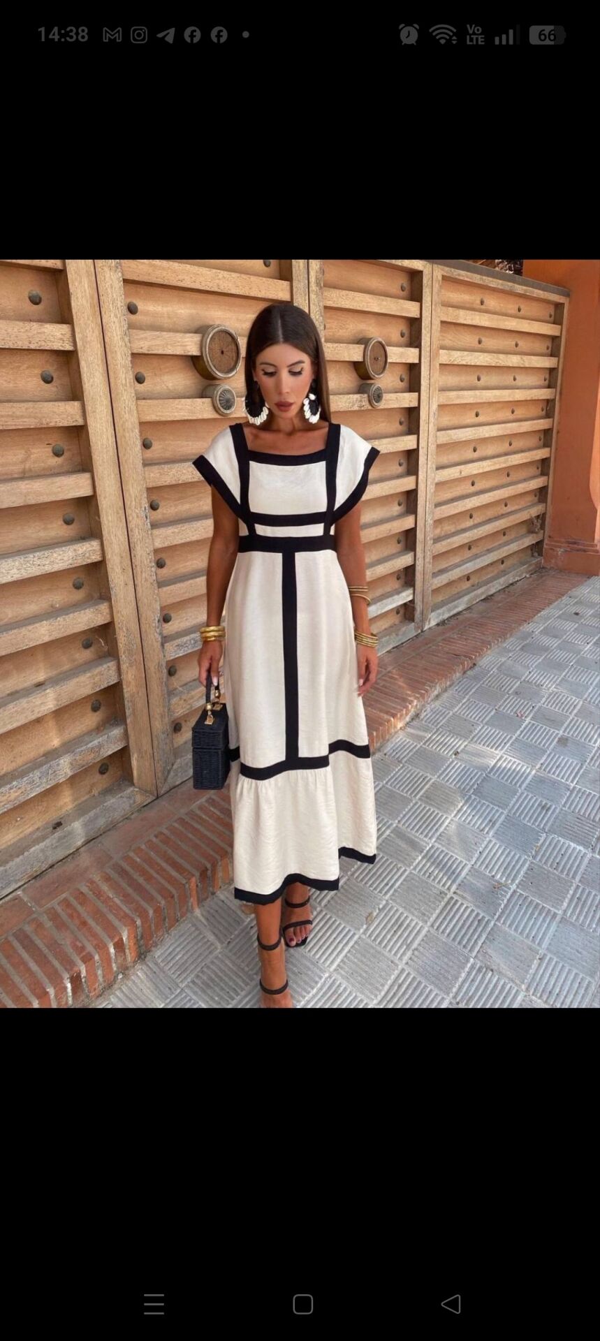 Keten Kumaş Gipeli Elbise